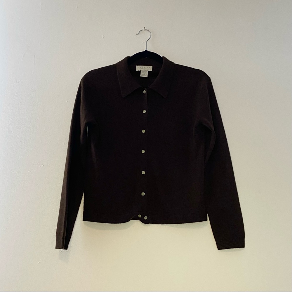 Vintage collared cardigan